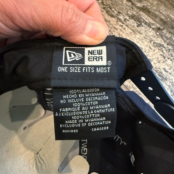 Atlanta Braves Hat Cap Strap Back MLB Baseball Mens New Era Sports OS NEW - Picture 4 of 8